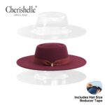 „Cherishelle“ plataus krašto fedora skrybėlė - Image 4