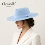 „Cherishelle“ plataus krašto fedora skrybėlė