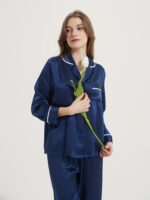 Šilkinė moteriška pižama - Image 4