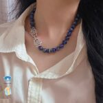 Natūralaus lapis lazuli vėrinys - Image 3
