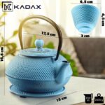  Ketaus arbatinukas 850 ml su puodeliais - Image 3