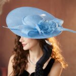 Elegantiškas fascinator galvos papuošalas - Image 2