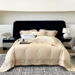 4 dalių egiptietiškos medvilnės patalynės komplektas - Image 6