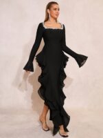 Elegantiška ilga suknelė - Image 3