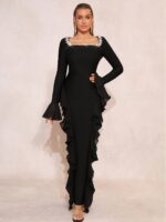 Elegantiška ilga suknelė