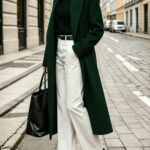 Elegantiškas moteriškas paltas
