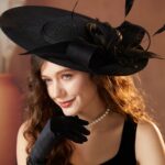 Elegantiškas fascinator galvos papuošalas