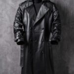 Vyriškas klasikinis „Trench“ paltas su diržu