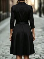 Elegantiška moteriška midi suknelė - Image 10