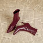 Prancūziško stiliaus elegantiški moteriški batai - Image 6