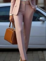 Elegantiškas moteriškas 2 dalių kostiumas - Image 3